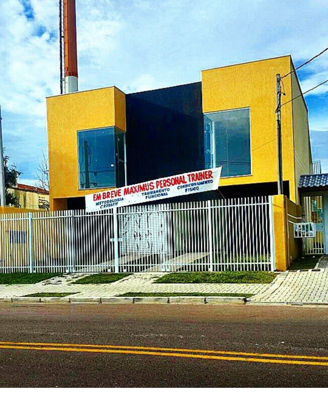 Academia antes do fechamento em 2020